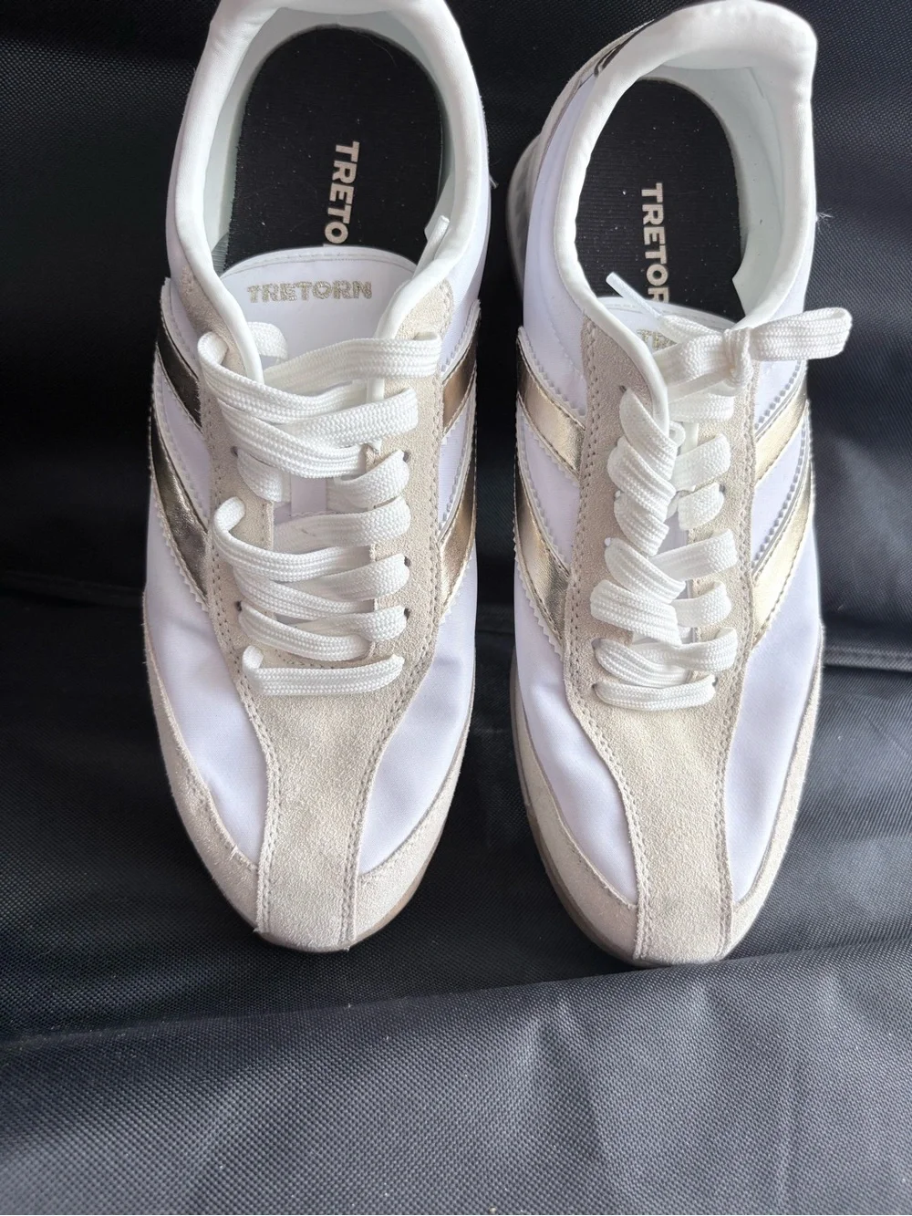 Tretorn White and Beige Classic Runner